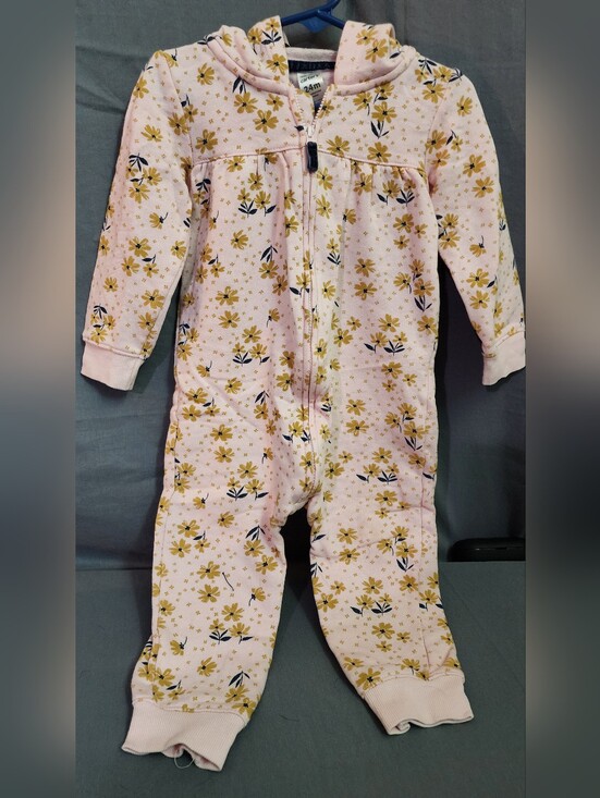 Carter's Other - Carter's Pink Infant Top with Navy Trim